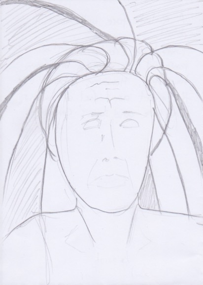 412x578 Mark Making Portrait