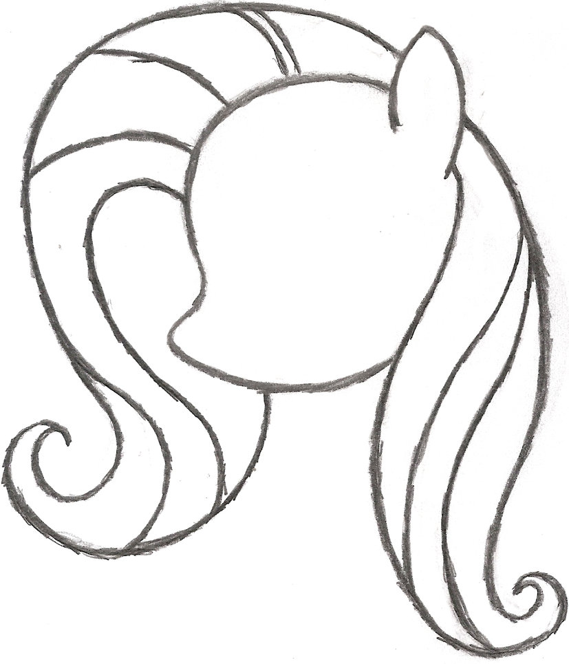827x965 Form Of A My Little Pony Coloring Page Face It