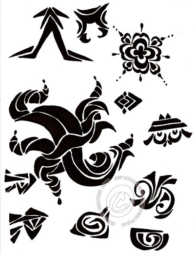 400x521 Tribal Face Painting Designs By Silentlily