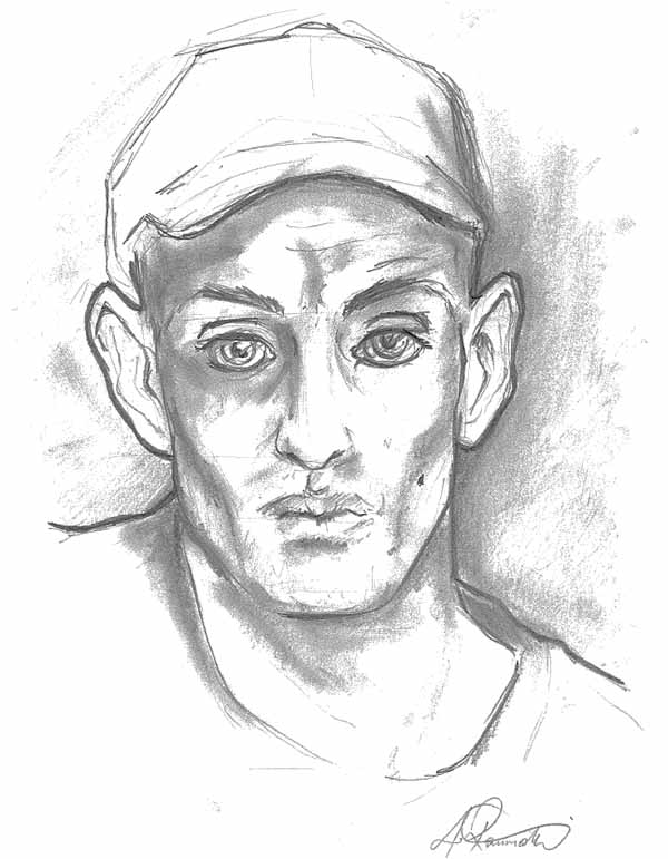 600x771 Visitors' Portrait Drawings Te Papa