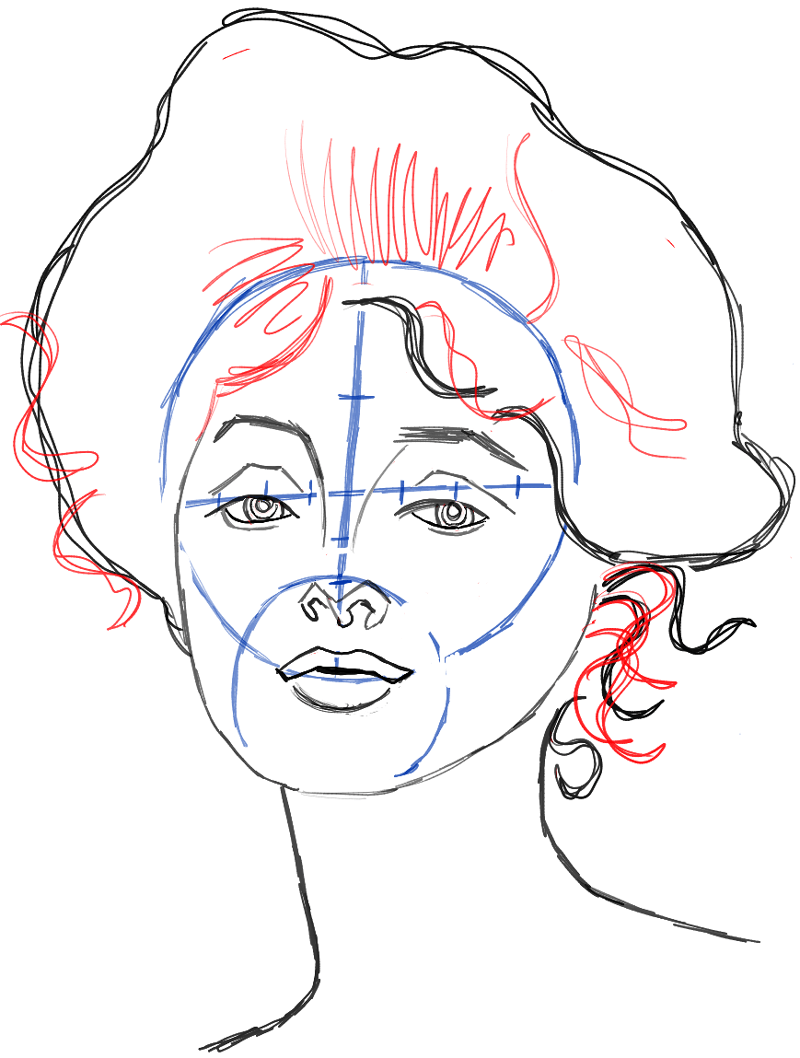 800x1058 How To Draw Female Faces With A Beautiful Woman's Portrait