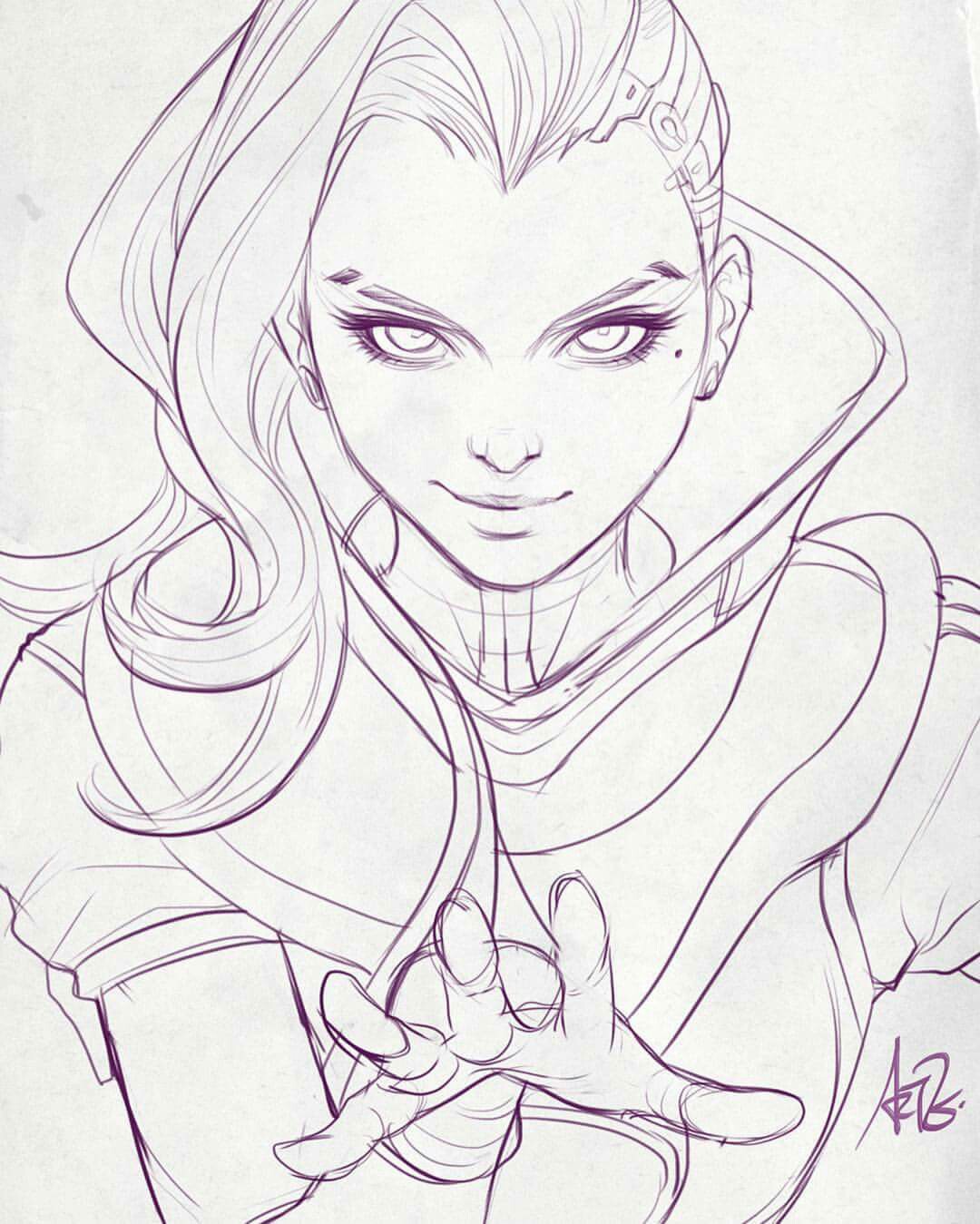 1080x1349 Shadow. Overwatch By Artgerm Character Design