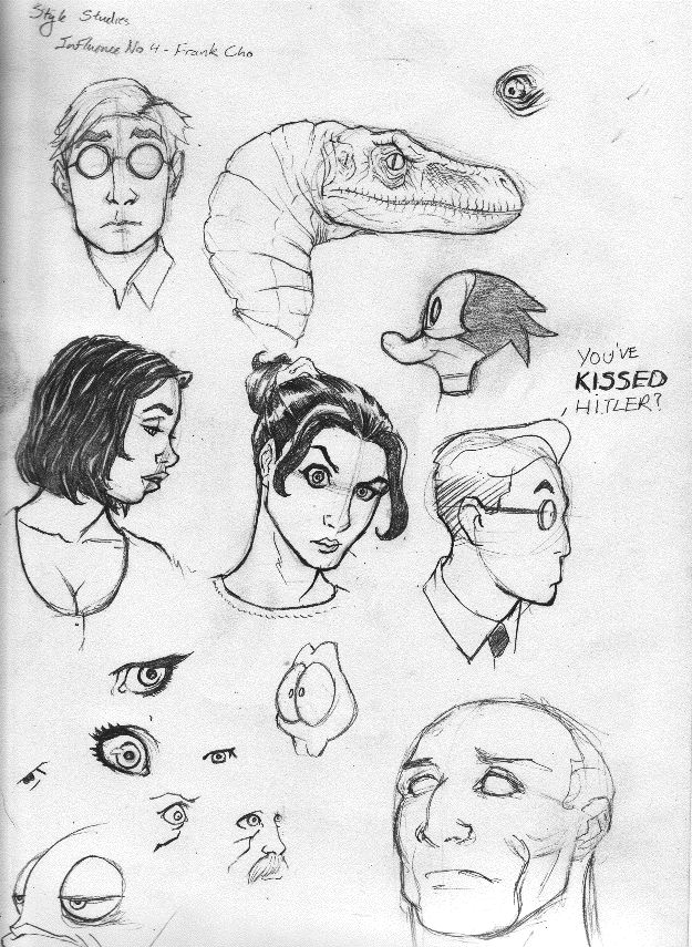 625x855 Frank Cho Study By Rogzilla
