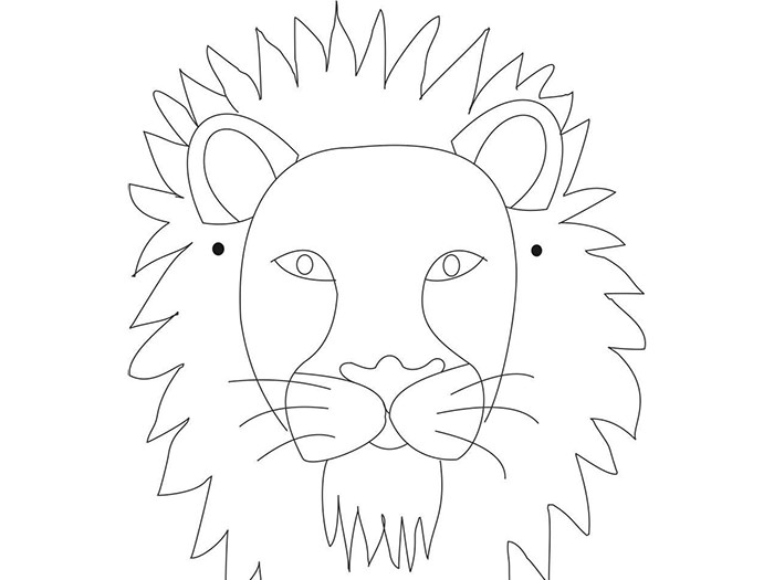 700x525 Tiger Shape Templates, Crafts Amp Colouring Pages Free