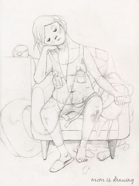 467x624 This Artist Drew A To Her Facebook Moms' Group Medium