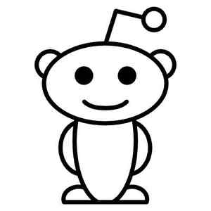 300x300 Reddit Snoo Logo Vinyl Decal Facebook Social Media News Hipster