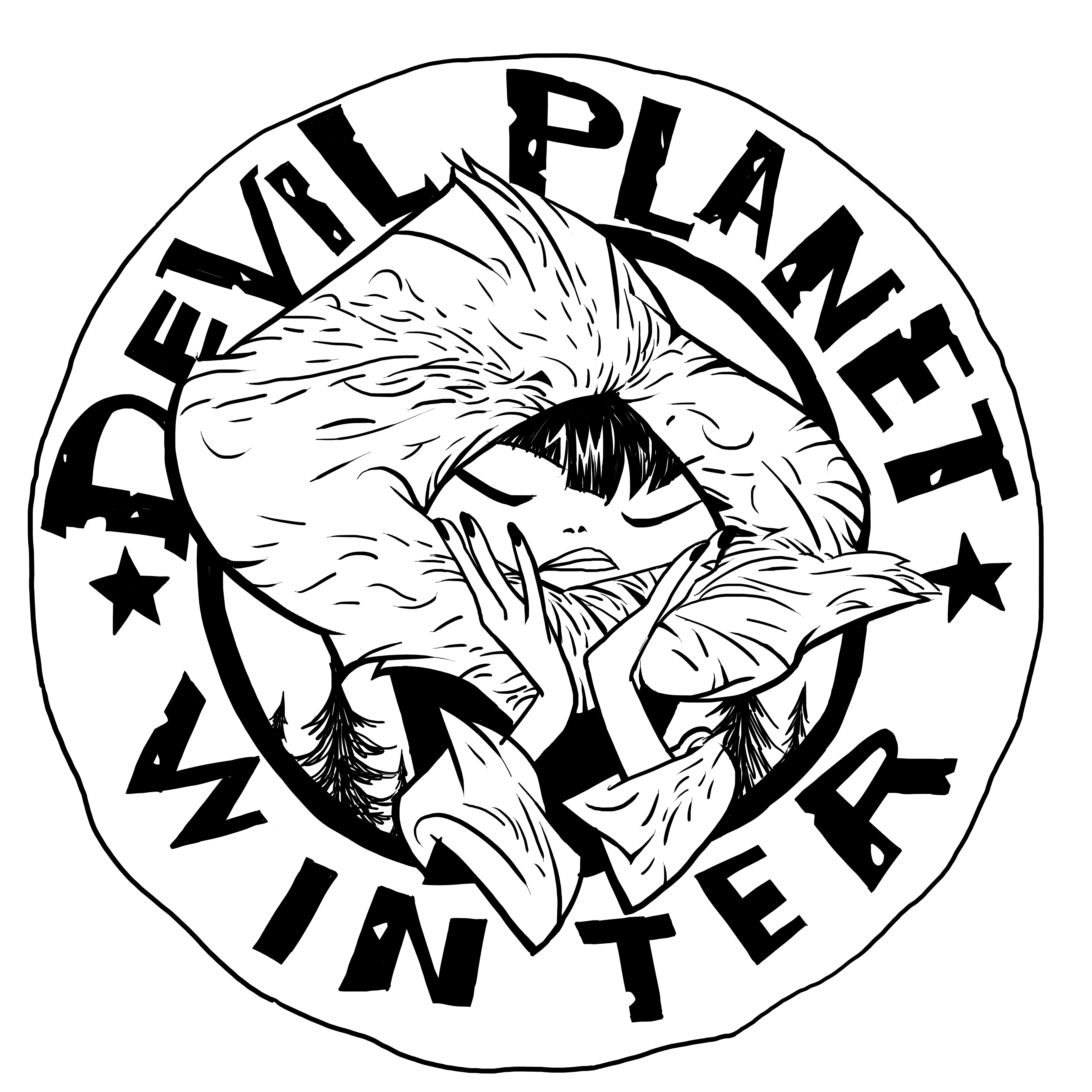 4961x4961 Devil Planet Character Winter. Facebook