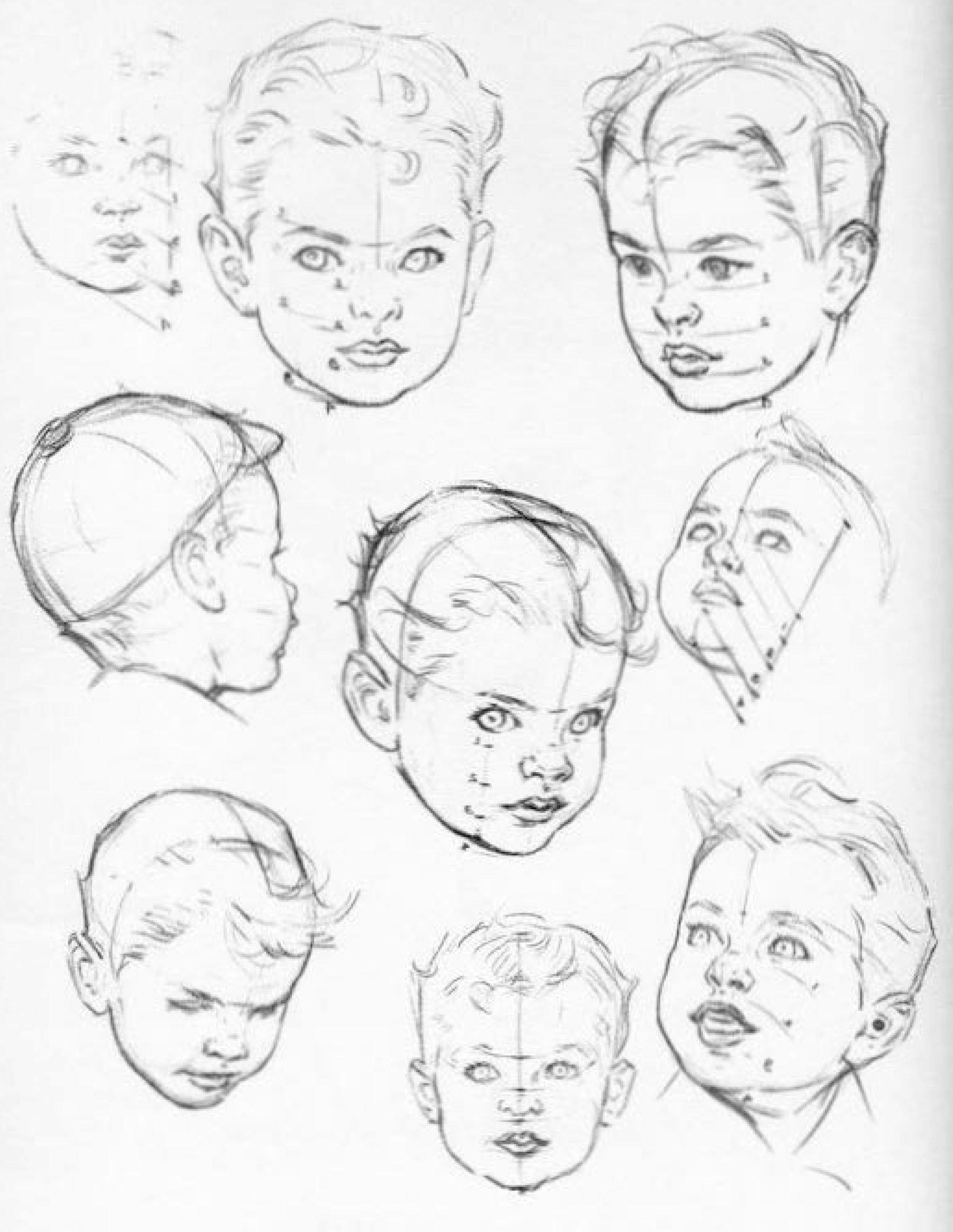 1800x2326 Photos How To Draw Childrens Faces,