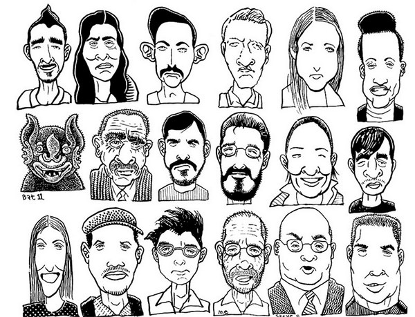 600x459 Cartoon Sketches, Cartoon Face Sketches Free Amp Premium Templates