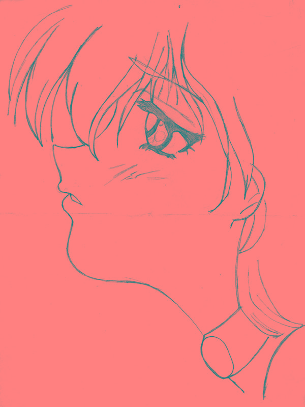 600x800 Sad Anime Girl Drawing By Everydaystar