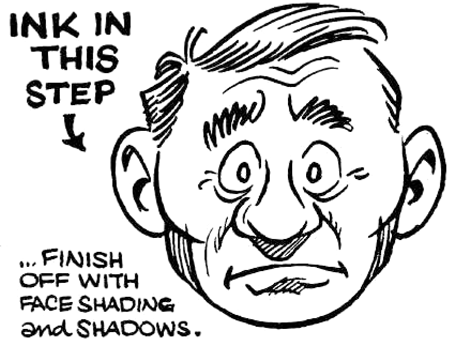 450x342 How To Draw Comic Cartoon Faces Heads With The Oval Method