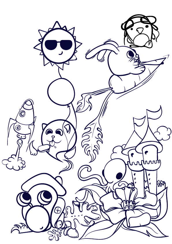 596x842 Learn How To Doodle