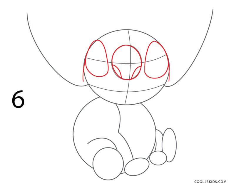 820x650 How To Draw Stitch (Step By Step Pictures) Cool2bkids