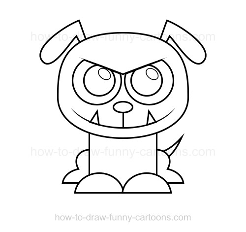 500x471 To Draw A Bulldog