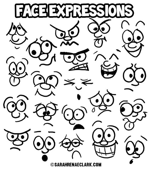576x648 Cartoon Facial Expressions Pictures Group