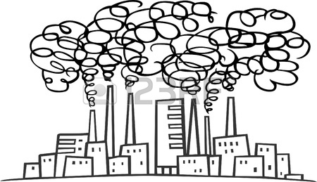 450x259 Factories And Much Smoke Royalty Free Cliparts, Vectors, And Stock