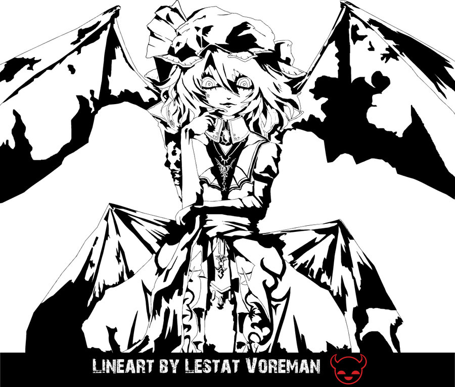 900x766 Remilia Scarlet