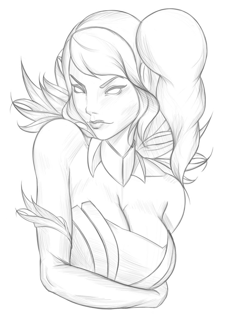 752x1063 Fade (Sketch Version) By Damongreenhalgh