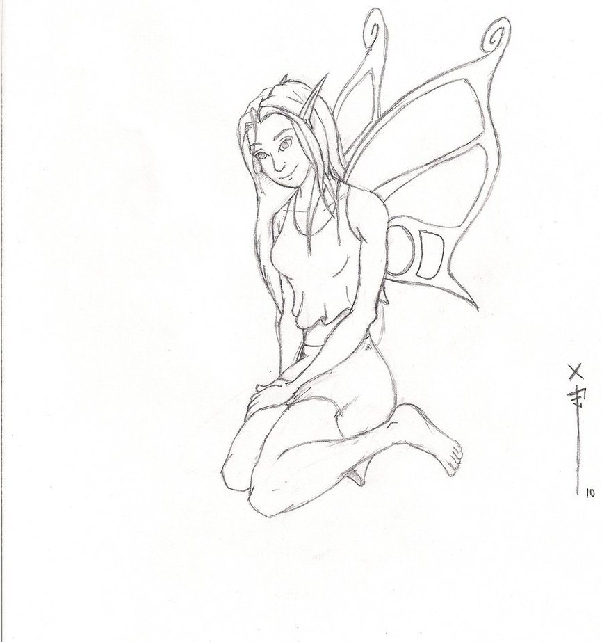 866x923 Faerie Drawing For Tara By Jayfish13
