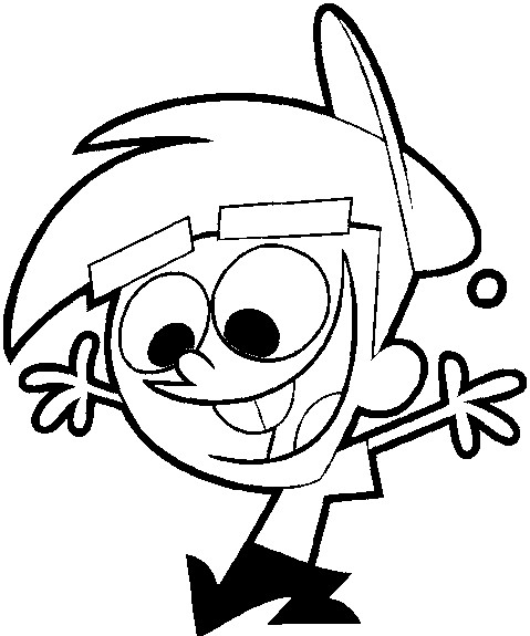 479x575 Coloring Pages The Fairly Oddparents Drawing