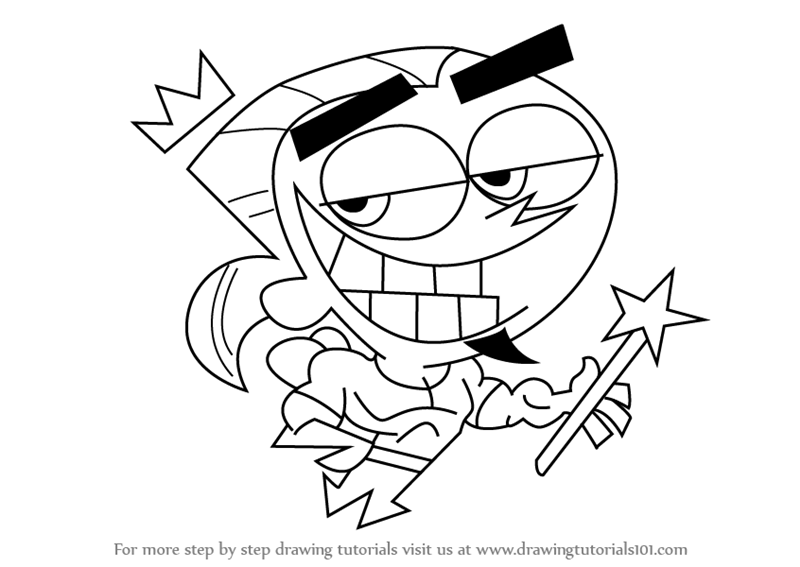 800x567 Learn How To Draw Juandissimo From The Fairly Oddparents (The