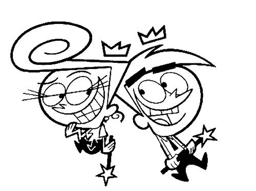 500x374 The Fairly Oddparents Coloring