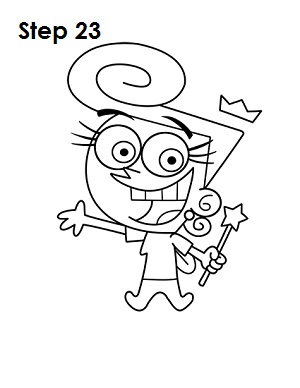 300x388 Wanda Fairly Oddparents 23 How To Draw Cartoon
