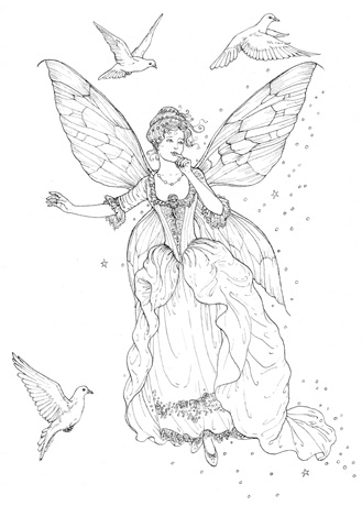 329x460 The Pink Fairy Book Folio Illustrated Book Faires