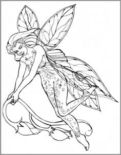 236x302 How To Draw Realistic Fairies, Draw A Realistic Fairy Step 8