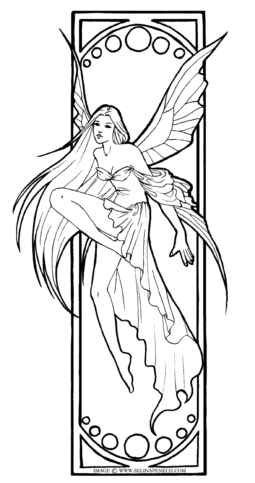 873x1654 Beautiful Fairy Colouring Pages