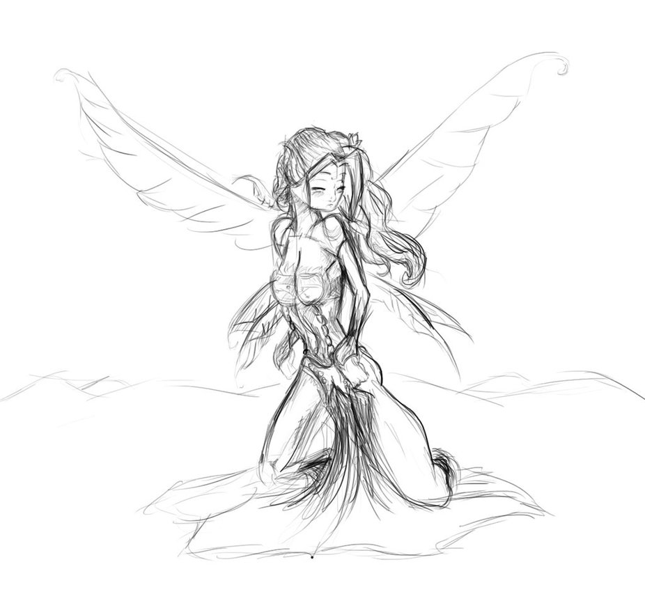 926x863 Fairy Sketch By Alex321432