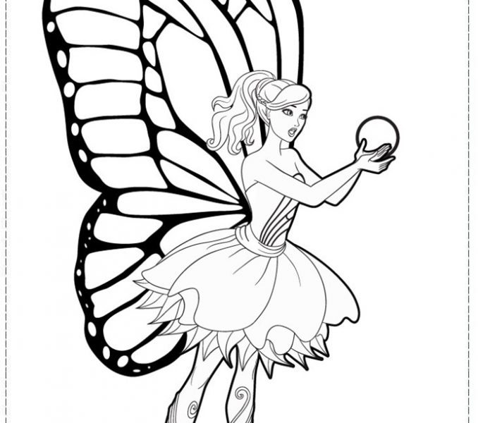 678x600 Fairy Princess Colouring Pages Fairy Princess Coloring Pages 28315