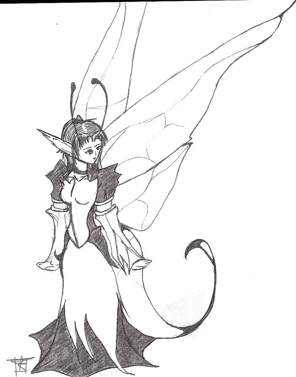 600x762 Gothic Fairy Princess Of Sorts By Lastshadowalker