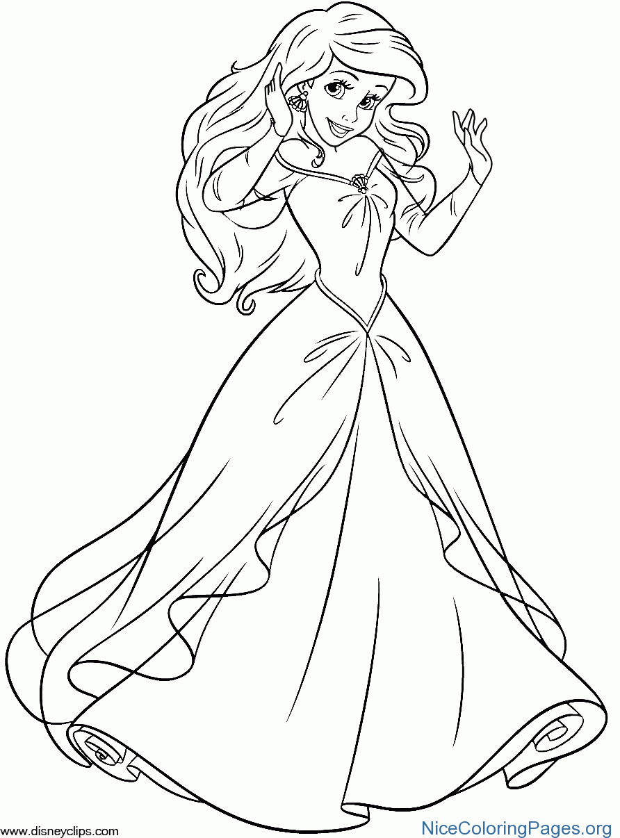 892x1206 Mermaid Fairy Princess Coloring Pages Nice Coloring Pages For Kids