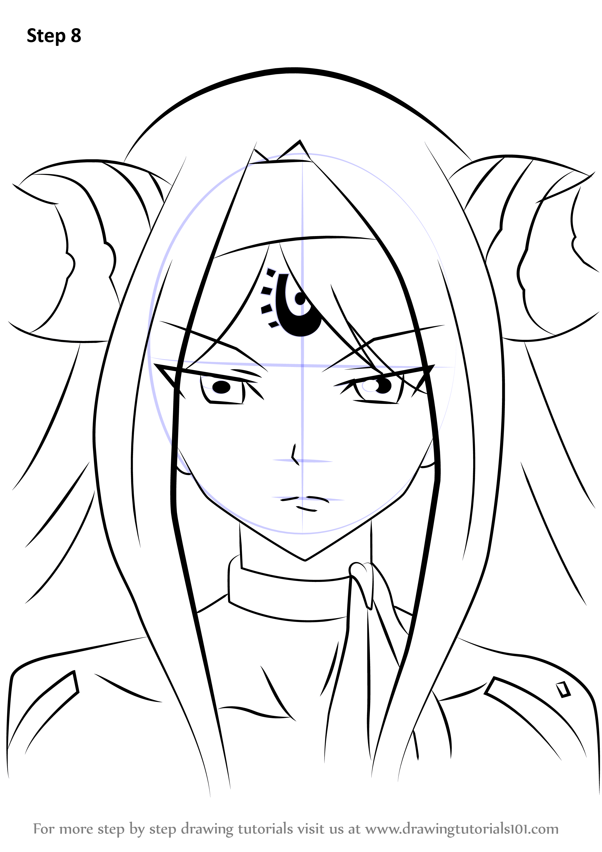 2480x3508 Learn How To Draw Seilah From Fairy Tail (Fairy Tail) Step By Step