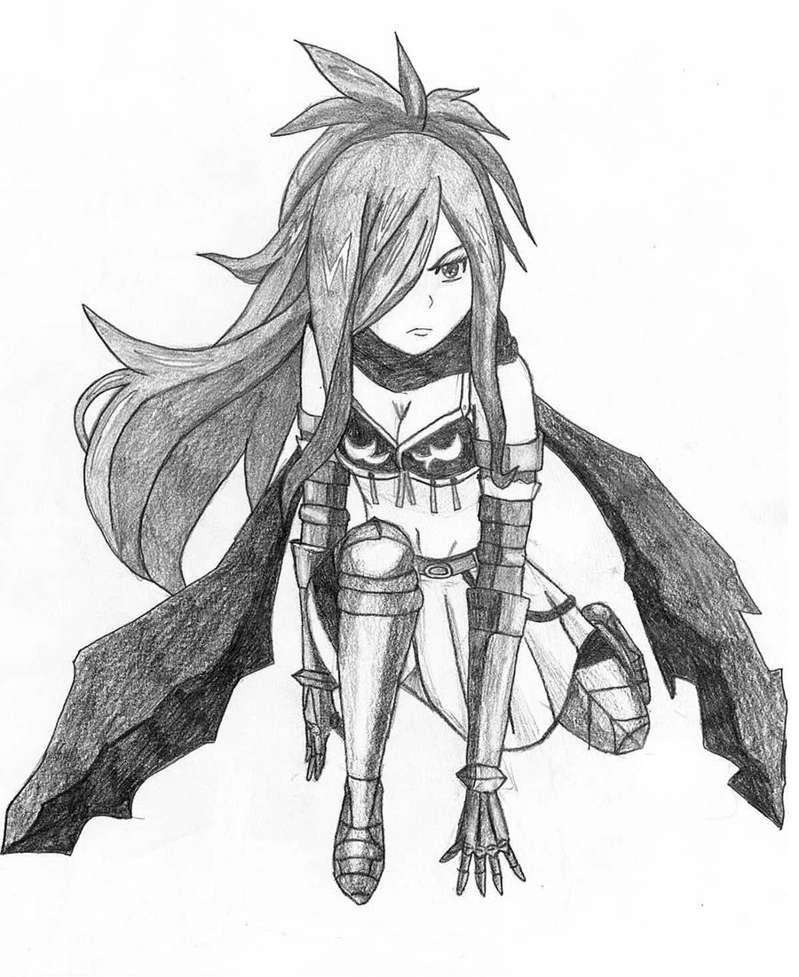 900x1101 Erza Knightwalker By Alifluro