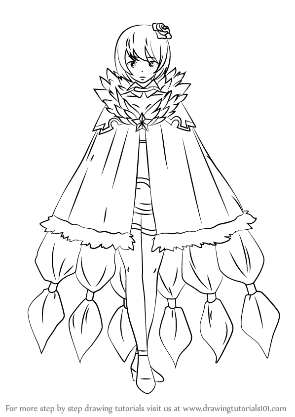 598x844 Learn How To Draw Yukino Agria From Fairy Tail (Fairy Tail) Step