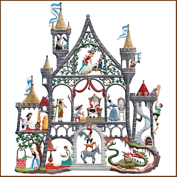 607x607 Fairy Tale Castle Wall Hanging