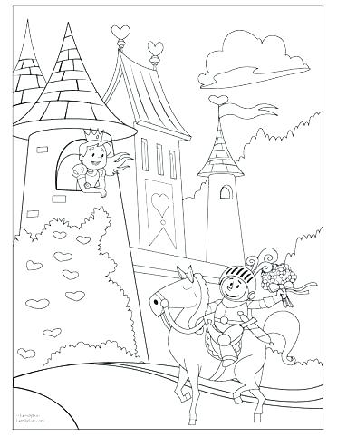 372x482 Fairy Tale Coloring Pages