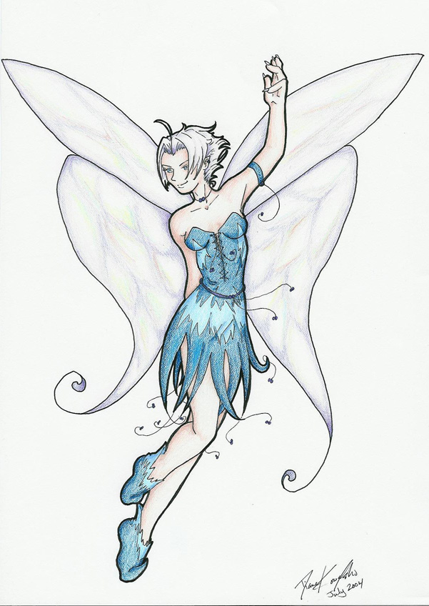 601x848 Ice Fairy By Kelie