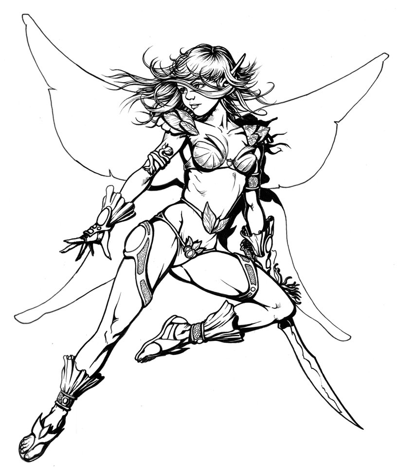 816x979 Sexy Fairy Sketches Drawings More Like Color Me Sexy