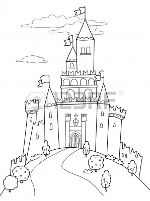 Fairytale Castle Drawing at GetDrawings | Free download