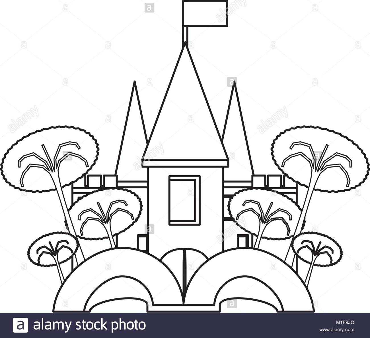 1300x1186 Fairytale Castle Black And White Stock Photos Amp Images
