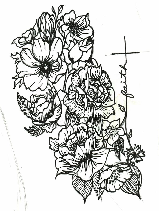 679x900 Faith Drawing By Kiera Mcintosh