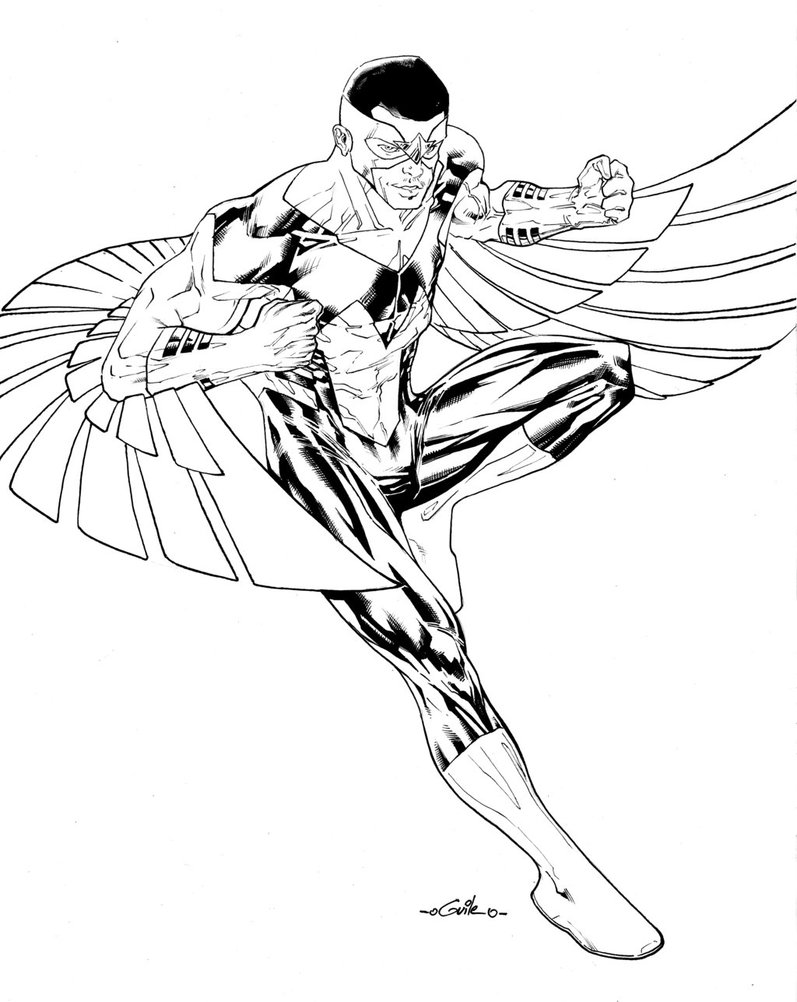 797x1002 Sam Wilson The Falcon By Spiderguile