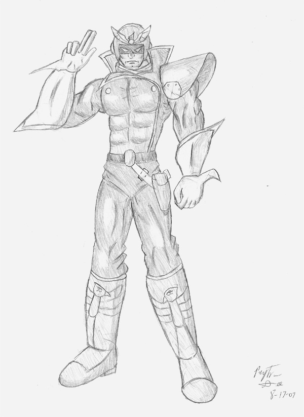 600x823 Captain Falcon By Gee Man