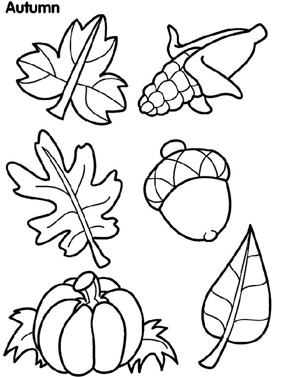 601x762 Pictures Fall Coloring Pages,