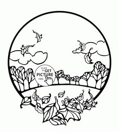 236x263 Fall And Rodents Coloring Pages For Kids, Fall Leaves Printables