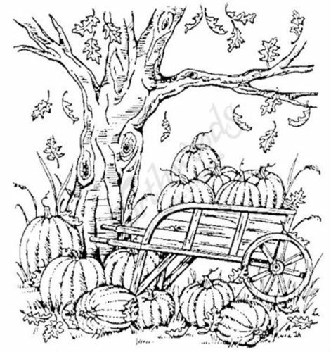 471x500 These Autumn Northwoods Rubber Stamps By Wareskscrapbooks @ebay