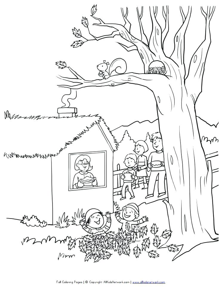 744x968 Autumn Printable Coloring Pages Fall Coloring Pages Printable Fall